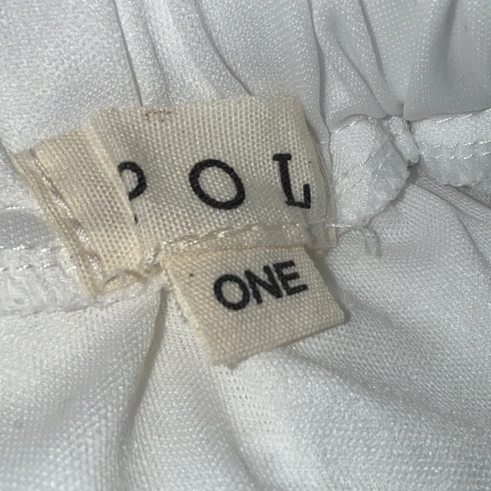 POL Cream Crocheted Maxi Skirt with Ruffle Tiers - Picture 4 of 4